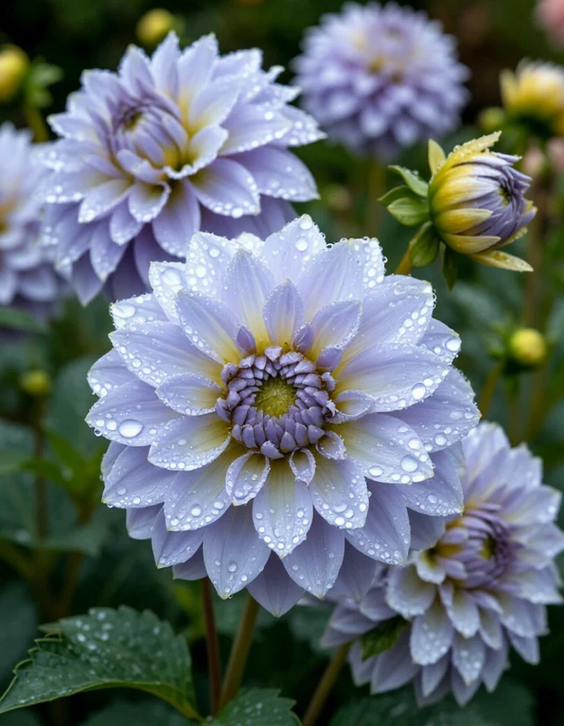 Георгин Акварель